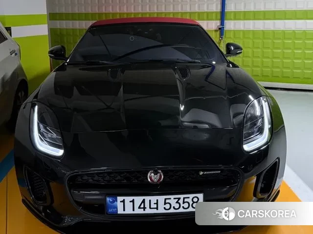 Jaguar F-TYPE 2018 Черный из Кореи, фото 6