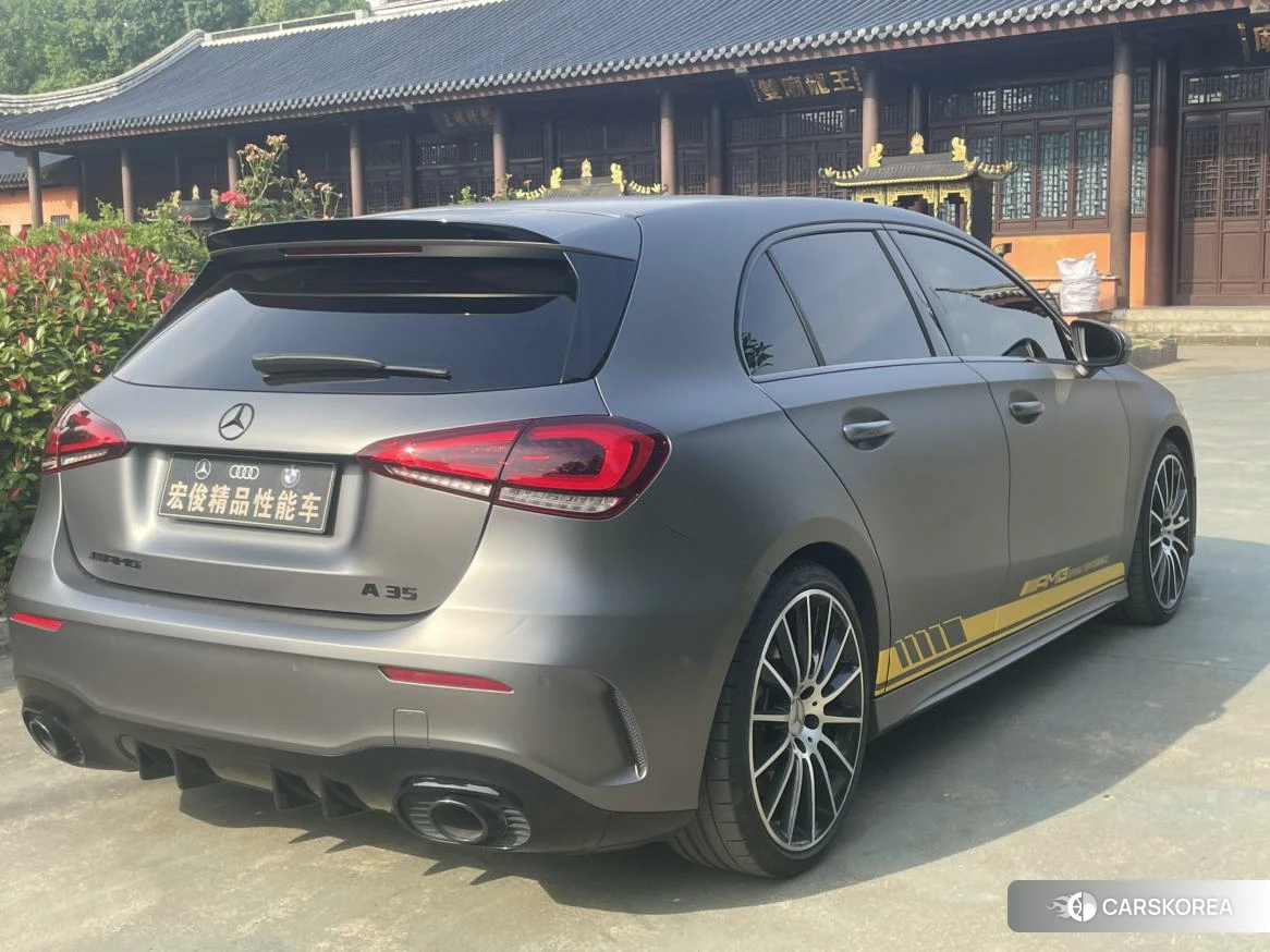 Mercedes-Benz Class A AMG (imported) 2021 Серебристо-серый из Китая, фото 6