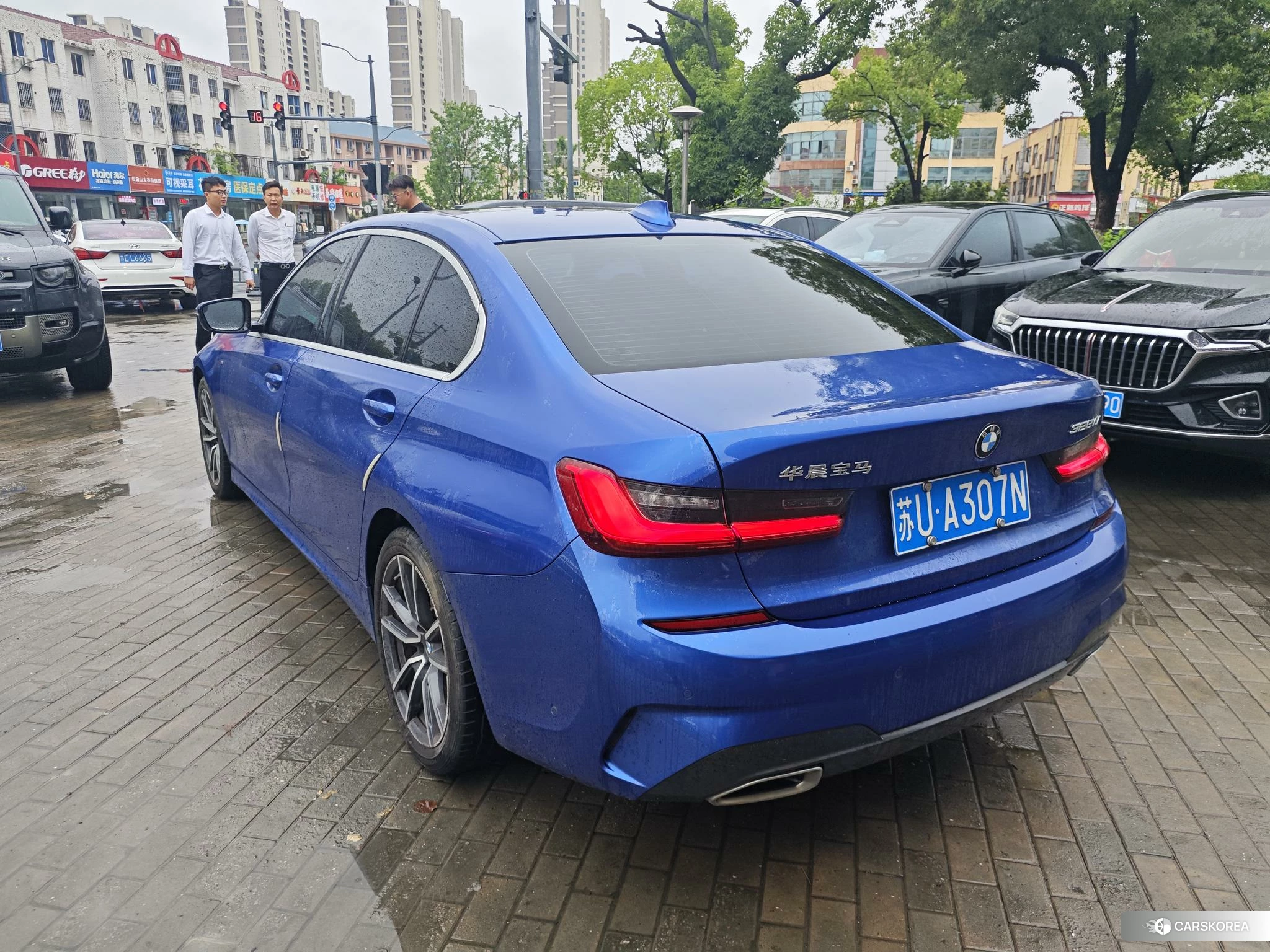 BMW 3 series 2021 Синий из Китая, фото 6