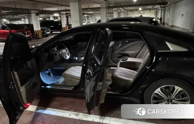 Kia K8 Hybrid 2022 Черный из Кореи, фото 6
