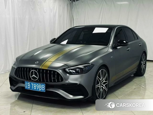 Mercedes-Benz C-class AMG 2024 Серебристо-серый из Китая, фото 6