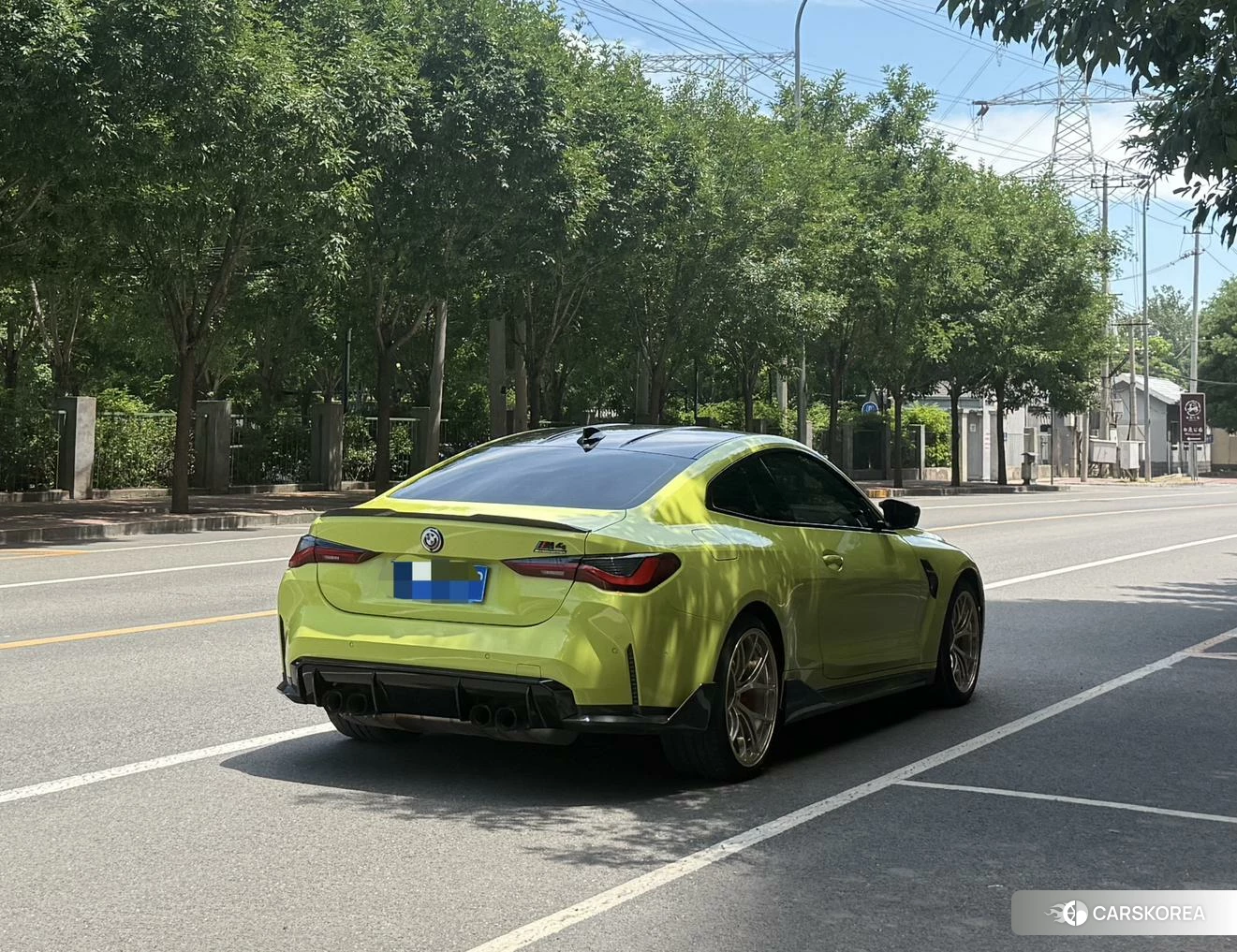 BMW M4 2021 Желтый из Китая, фото 6