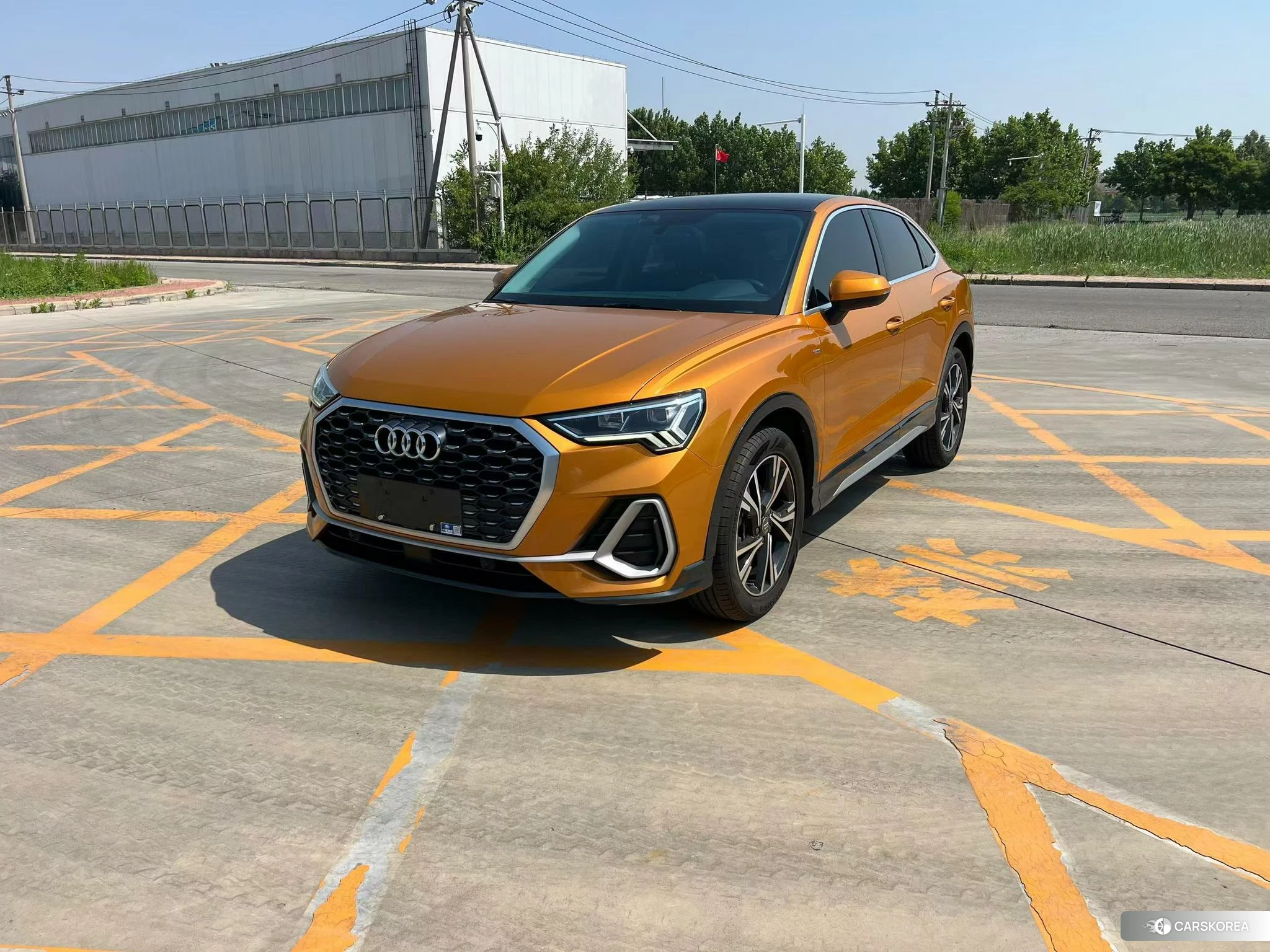 Audi Q3 Sportback 2020 Оранжевый из Китая, фото 6