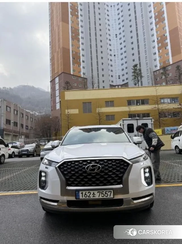 Hyundai Palisade 2022 Белый из Кореи, фото 6