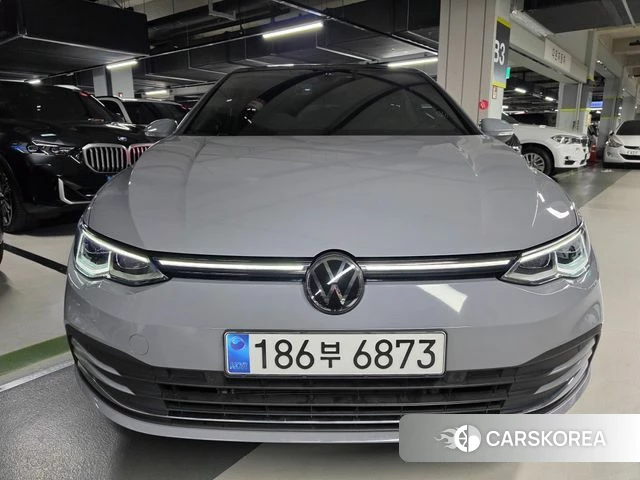 Volkswagen Golf 8th Generation 2023 Серебристо-серый из Кореи, фото 6