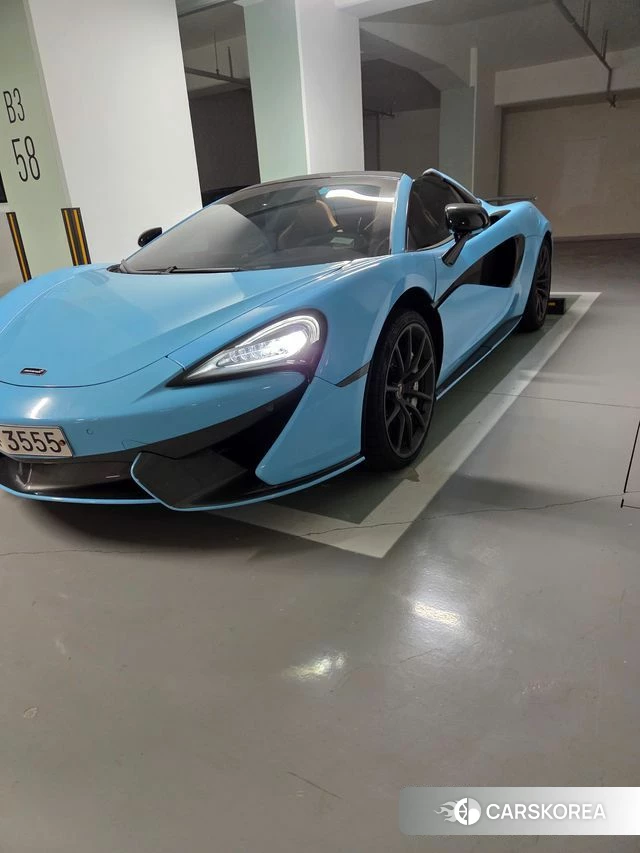 McLaren 570S 2018 Небесно-голубой из Кореи, фото 6