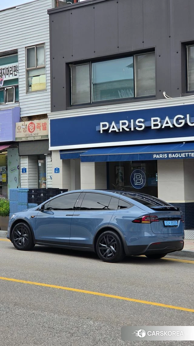 Tesla Model X 2026 Небесно-голубой из Кореи, фото 6