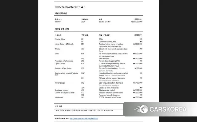 Porsche 718 Boxster 2024 Белый из Кореи, фото 6