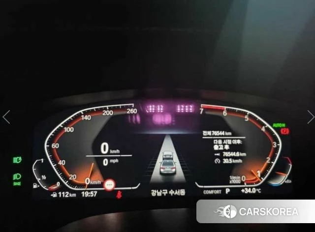 BMW 5 Series (G30) 2022 Черный из Кореи, фото 6