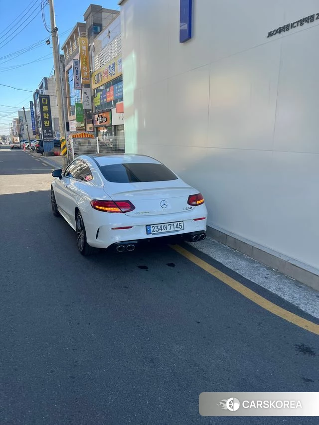 Mercedes-Benz C-Class W205 2022 Белый из Кореи, фото 6
