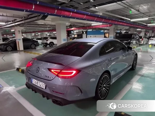 Mercedes-Benz CLS-Class C257 2022 Серебристо-серый из Кореи, фото 6