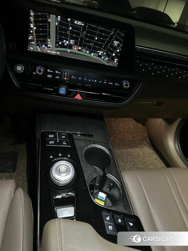 Kia K8 Hybrid 2022 Черный из Кореи, фото 6