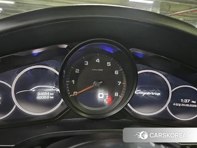 Porsche Cayenne (PO536) 2020 Черный из Кореи, фото 6