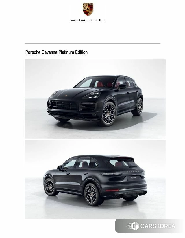 Porsche Cayenne (PO536) 2022 Черный из Кореи, фото 6