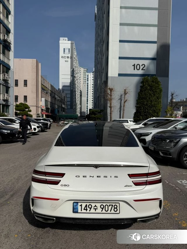 Genesis G80 (RG3) 2022 Белый из Кореи, фото 6