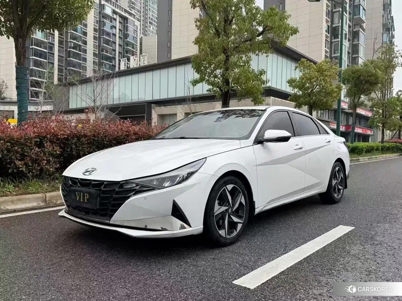 Hyundai Elantra 2021 Белый из Китая, фото 6