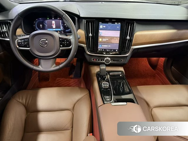 Volvo S90 PHEV 2023 Серебристо-серый из Китая, фото 6
