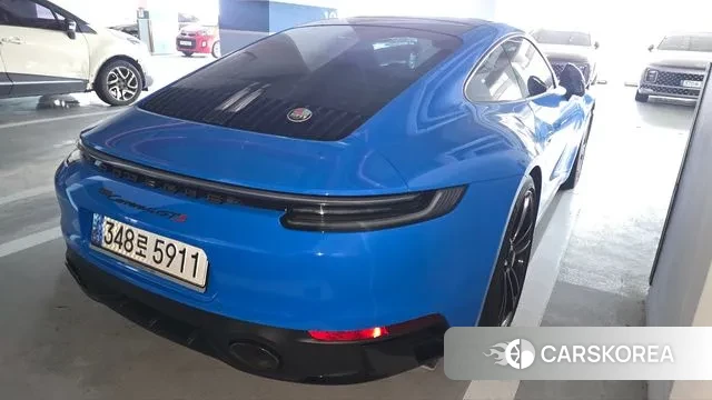 Porsche 911(992) 2022 Синий из Кореи, фото 6
