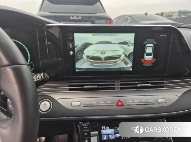 Hyundai The New Grandeur IG Hybrid 2021 Черный из Кореи, фото 6