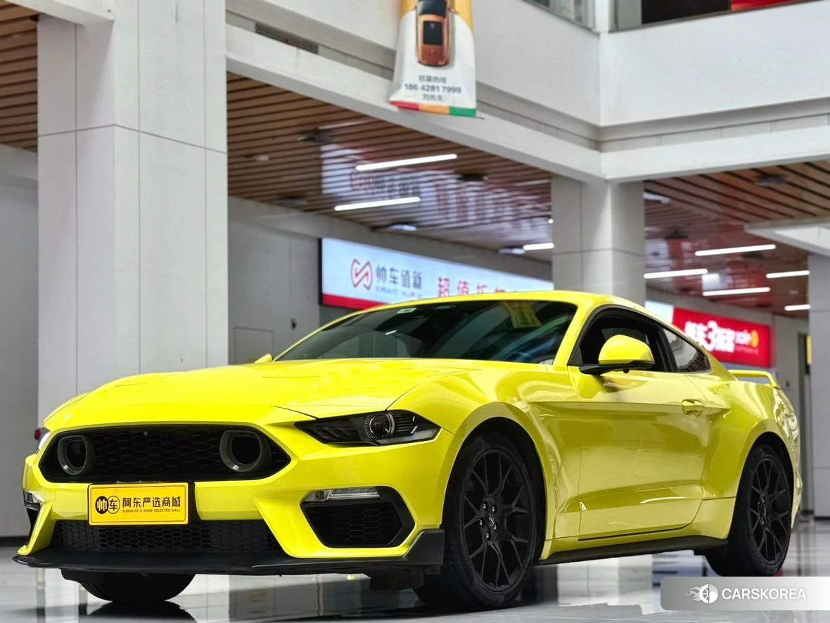 Ford Mustang 2021 Желтый из Китая, фото 6