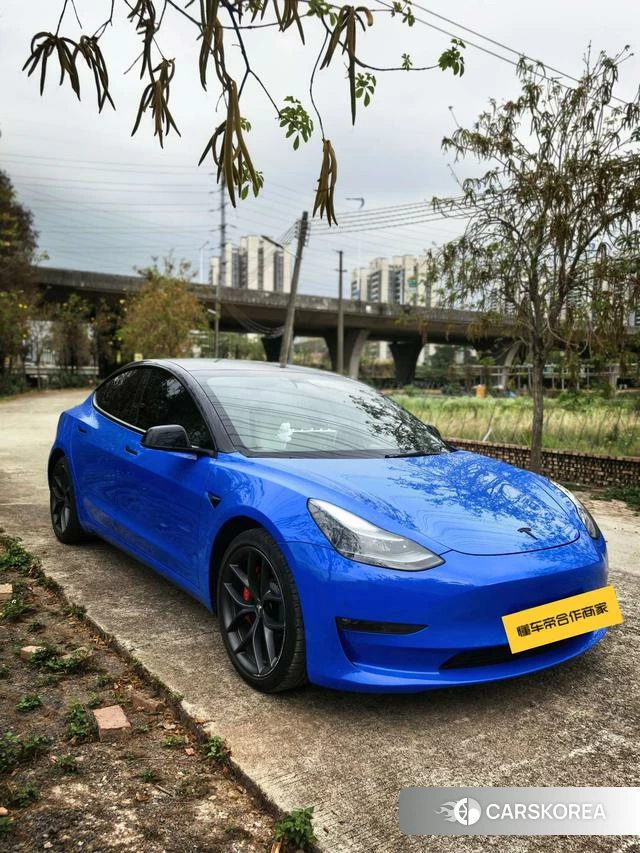 Tesla Model 3 2022 Синий из Китая, фото 6