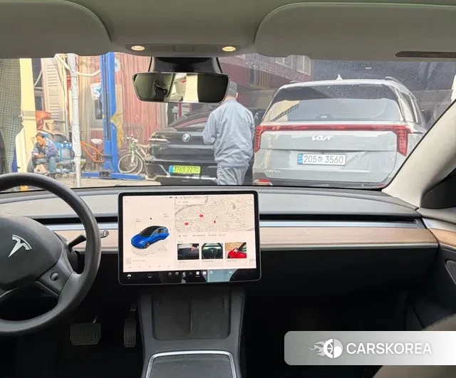 Tesla Model 3 2022 Синий из Кореи, фото 6