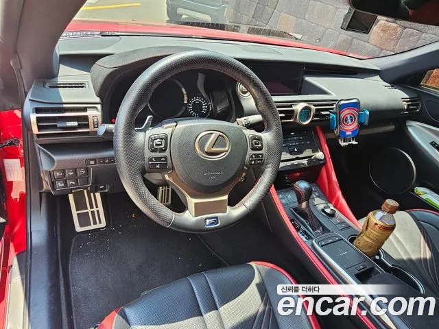 Lexus RC F 2019 Красный из Кореи, фото 6