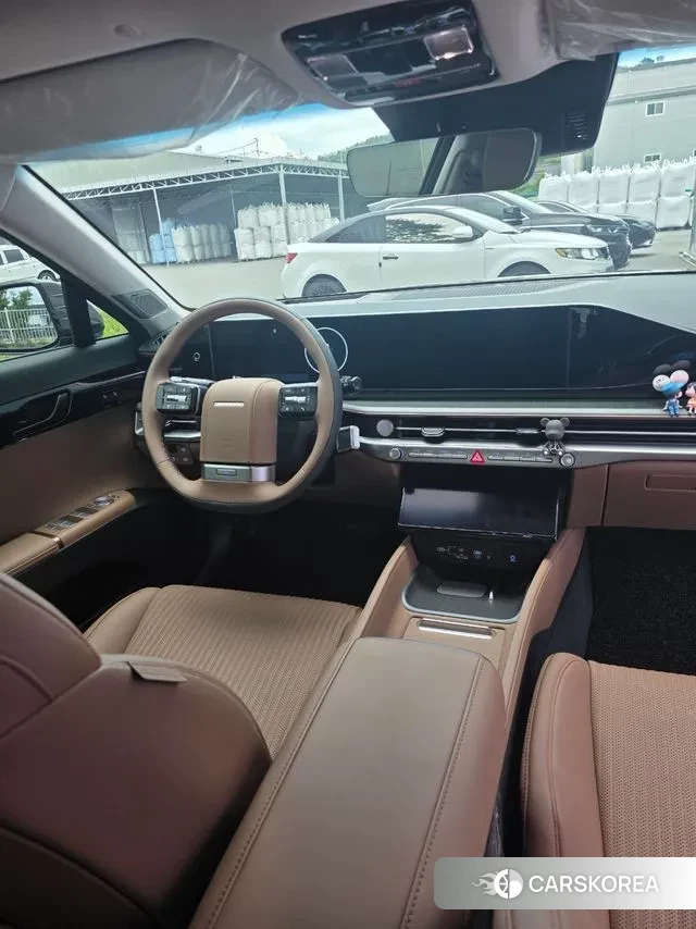 Hyundai Grandeur Hybrid (GN7) 2024 Золотой из Кореи, фото 6