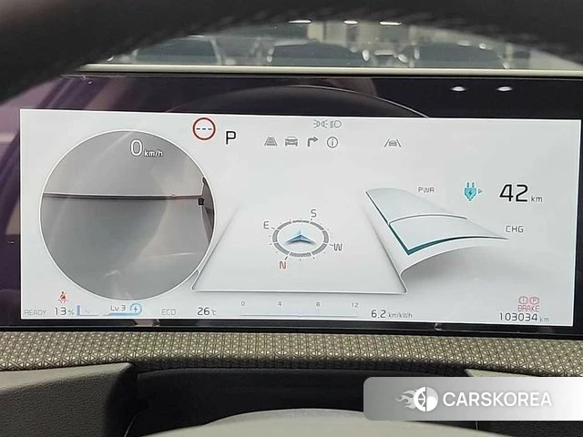 Kia EV6 2023 Черный из Кореи, фото 6