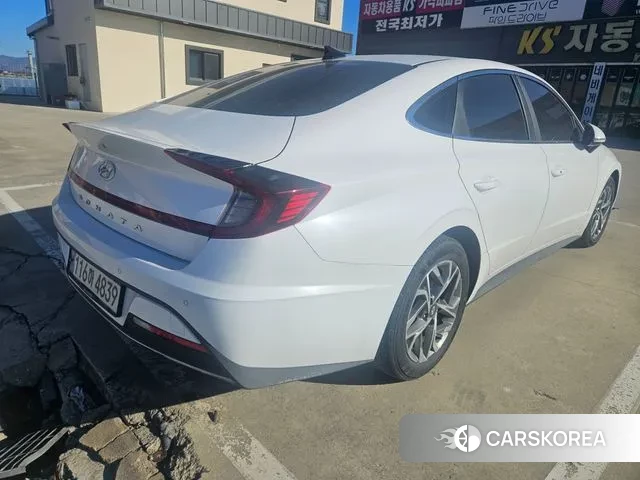 Hyundai Sonata (DN8) 2022 Белый из Кореи, фото 6