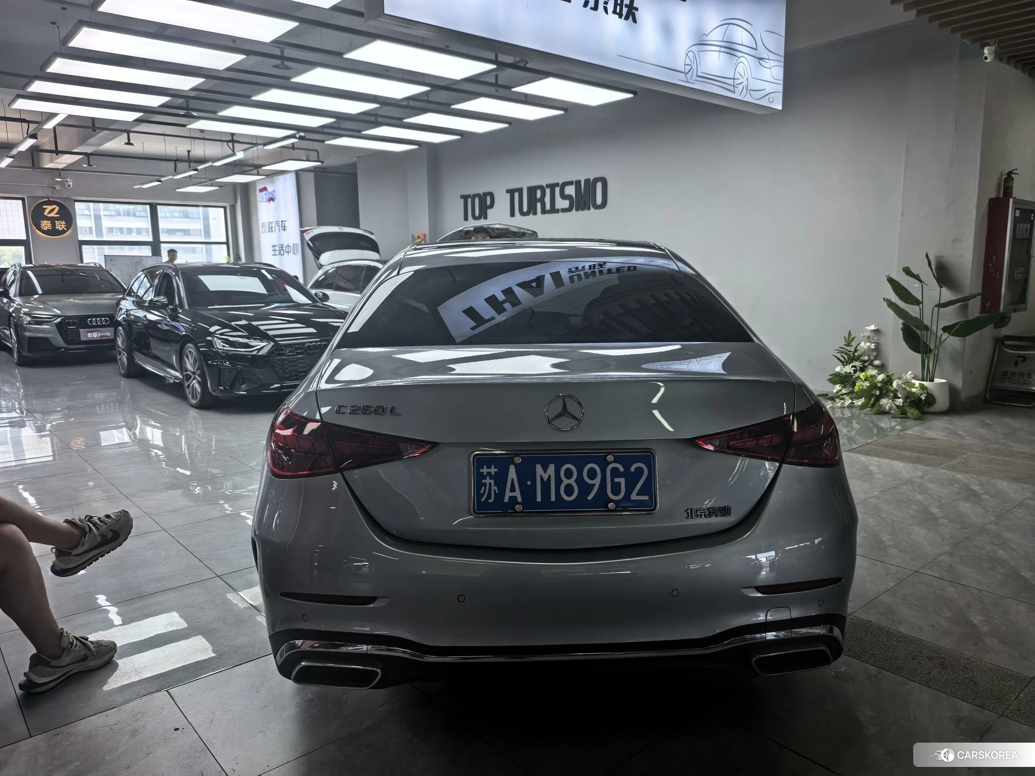 Mercedes-Benz Class C 2021 Серебристо-серый из Китая, фото 6