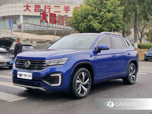 Volkswagen Tanyue GTE 2021 Синий из Китая, фото 6