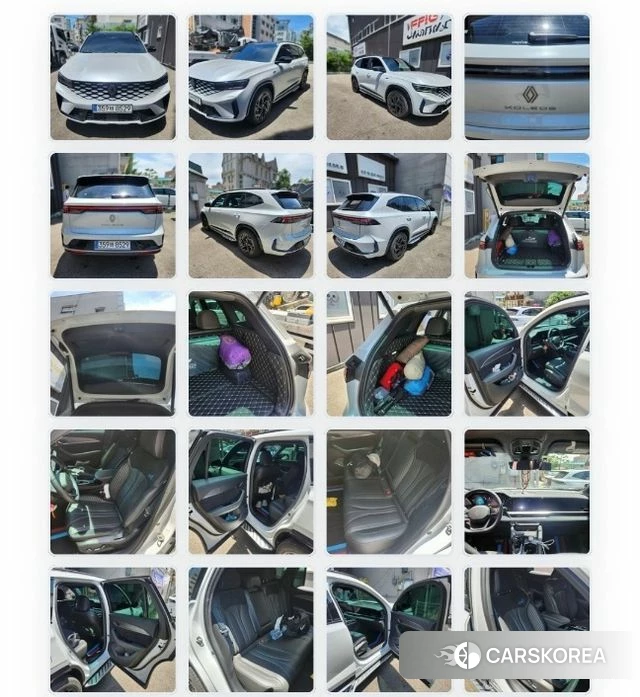 Renault Korea (Samsung) Grand Coleos 2024 Белый из Кореи, фото 6