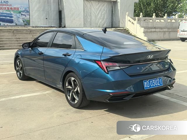 Hyundai Elantra 2021 Синий из Китая, фото 6