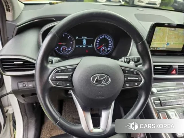 Hyundai The New Santa Fe 2021 Белый из Кореи, фото 6