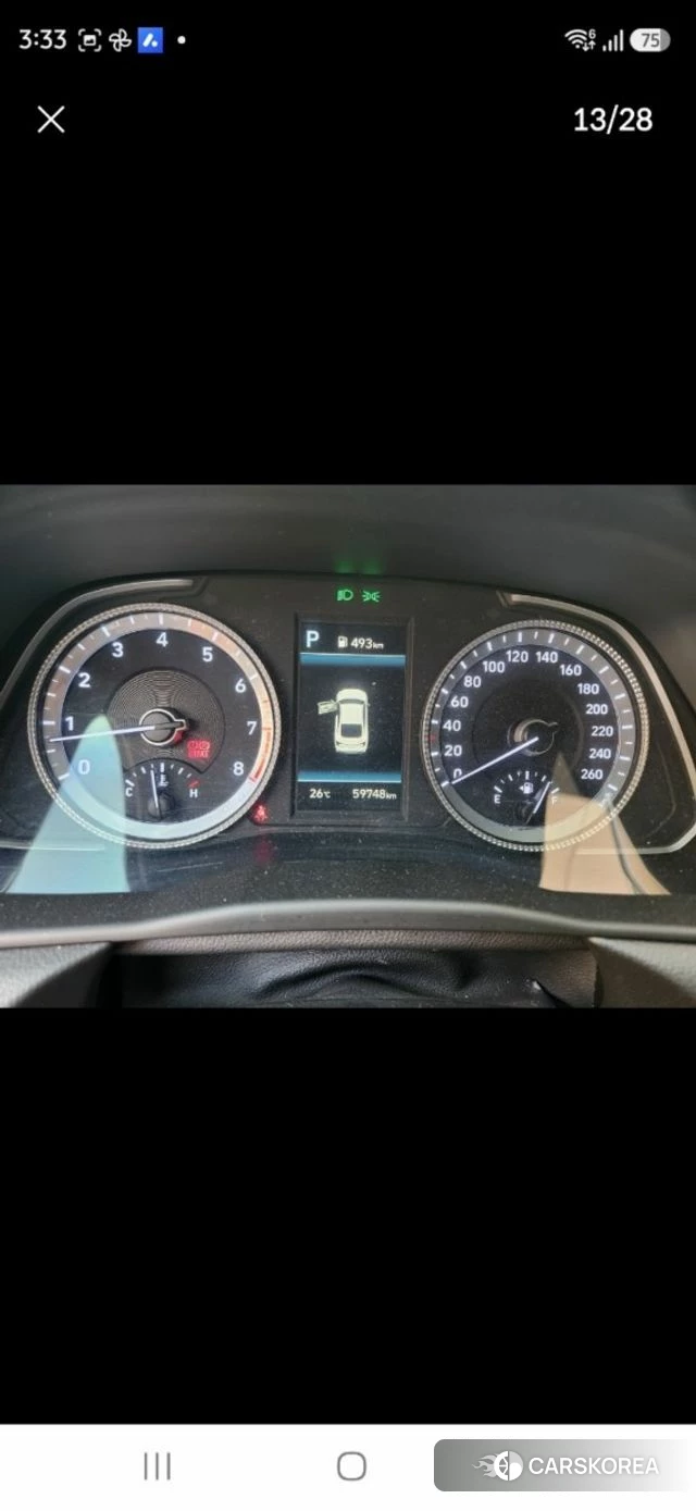 Hyundai Sonata (DN8) 2022 Белый из Кореи, фото 6