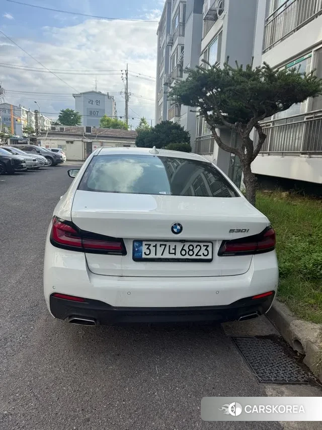 BMW 5 Series (G30) 2022 Белый из Кореи, фото 6