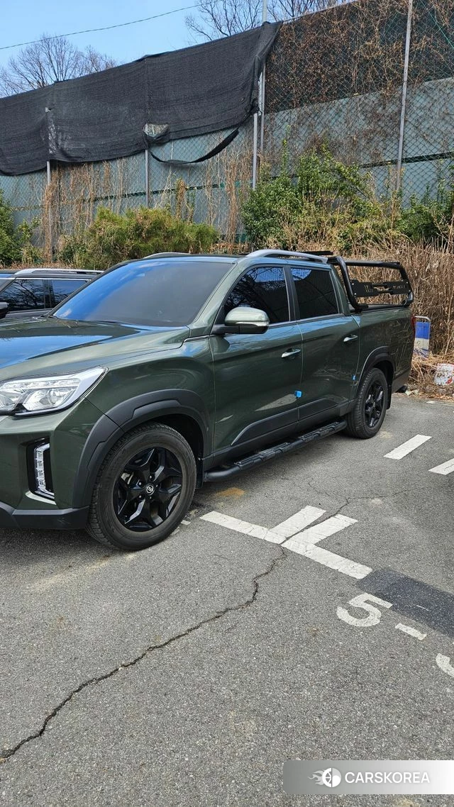 Ssangyong The New Rexton Sports Cannes 2023 Темно-зеленый из Кореи, фото 6