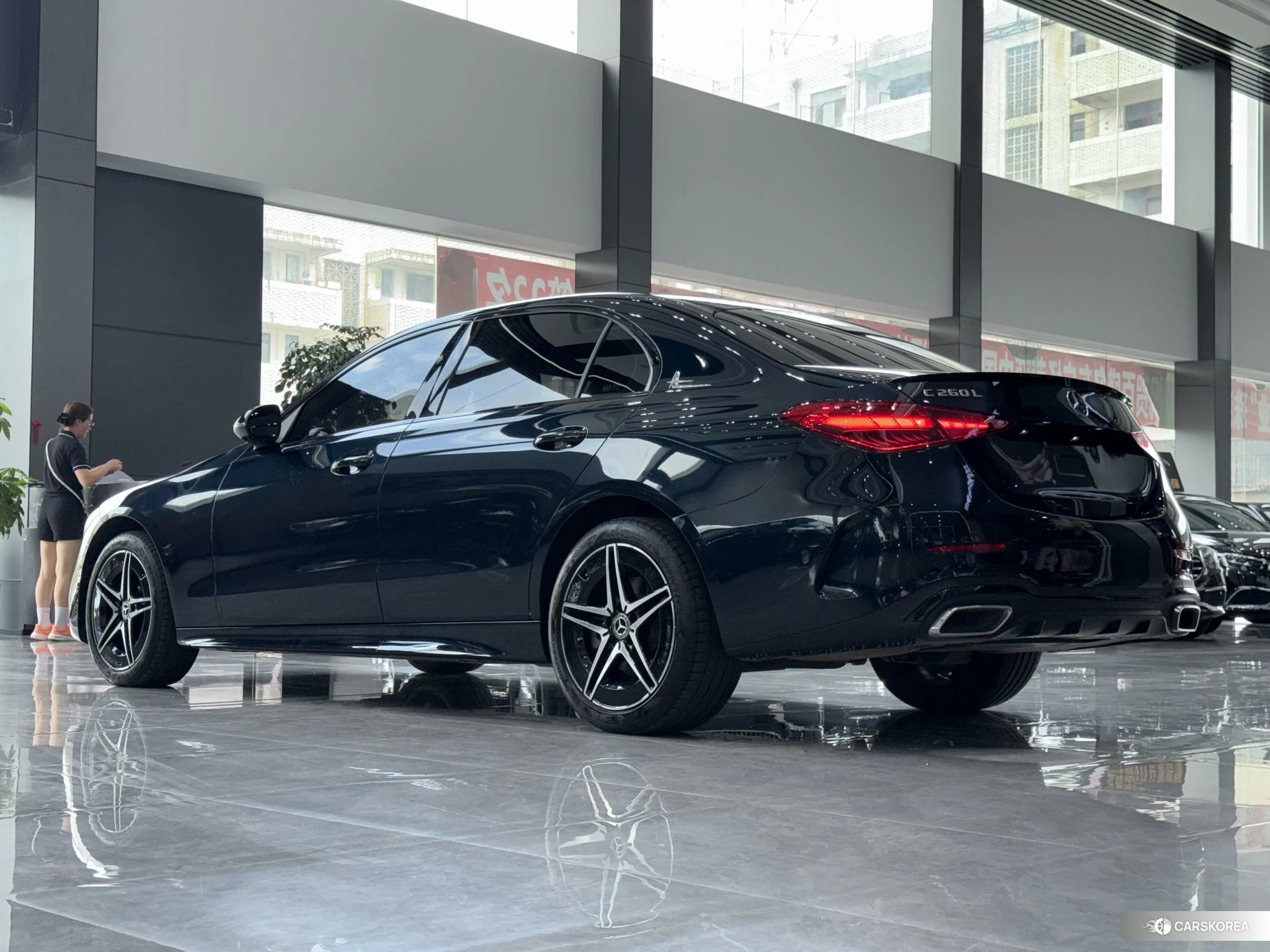 Mercedes-Benz Class C 2022 Зеленый из Китая, фото 6