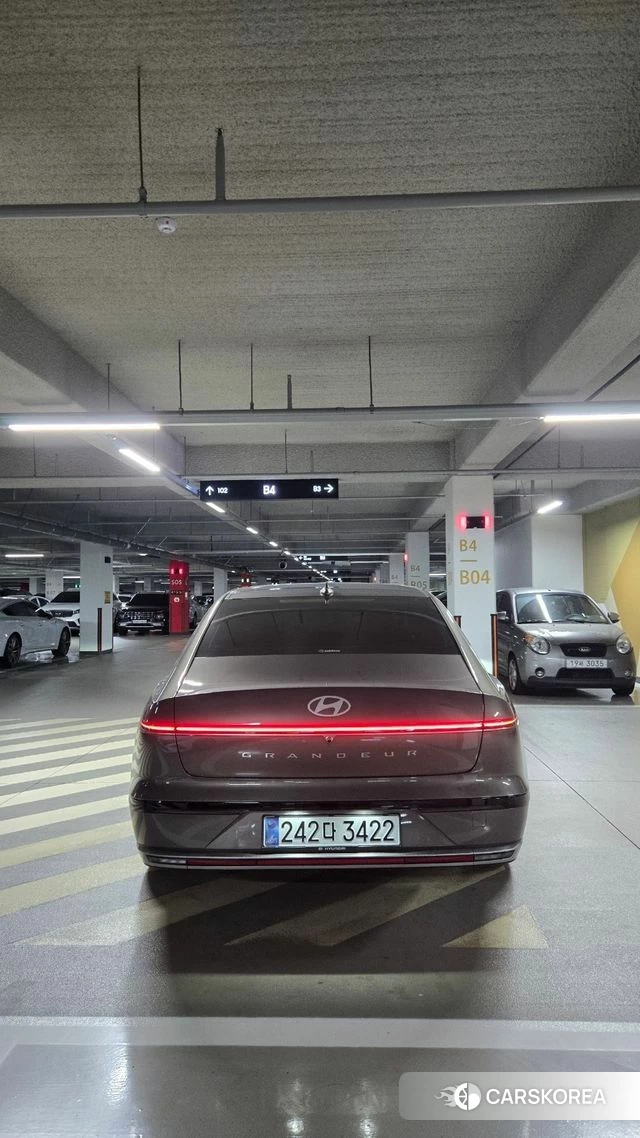 Hyundai Grandeur Hybrid (GN7) 2025 Серый из Кореи, фото 6