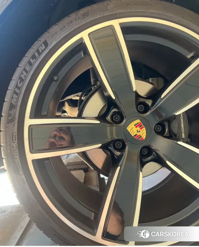 Porsche Cayenne (PO536) 2020 Черный из Кореи, фото 6