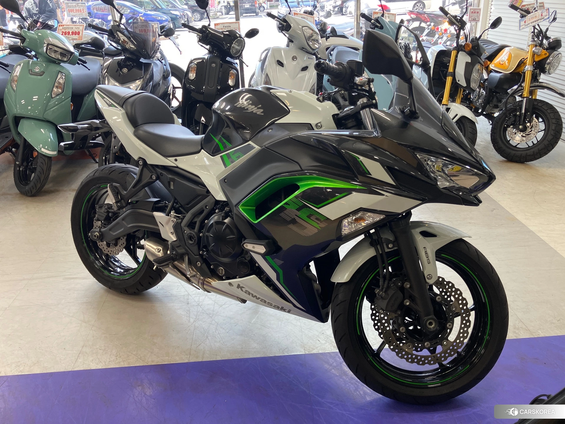 Проданный Kawasaki NINJA 650 ABS id 4191921 из Японии, фото 6