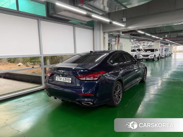 Genesis G80 2019 Синий из Кореи, фото 6