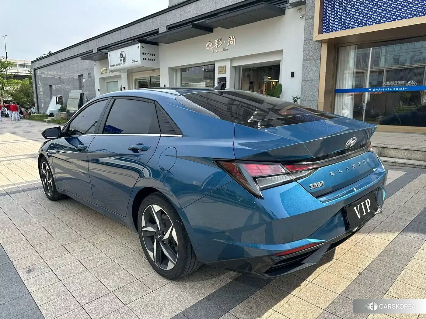 Hyundai Elantra 2022 Синий из Китая, фото 6