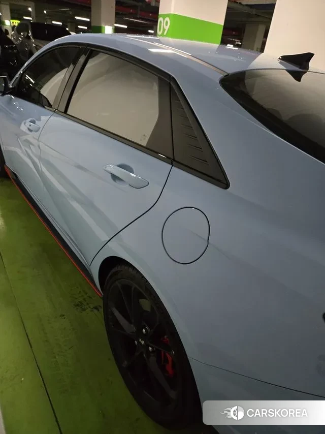 Hyundai The New Avante (CN7) 2025 Небесно-голубой из Кореи, фото 6