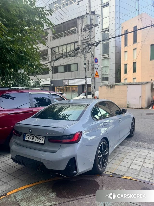 BMW 3 Series (G20) 2024 Серебристо-серый из Кореи, фото 6