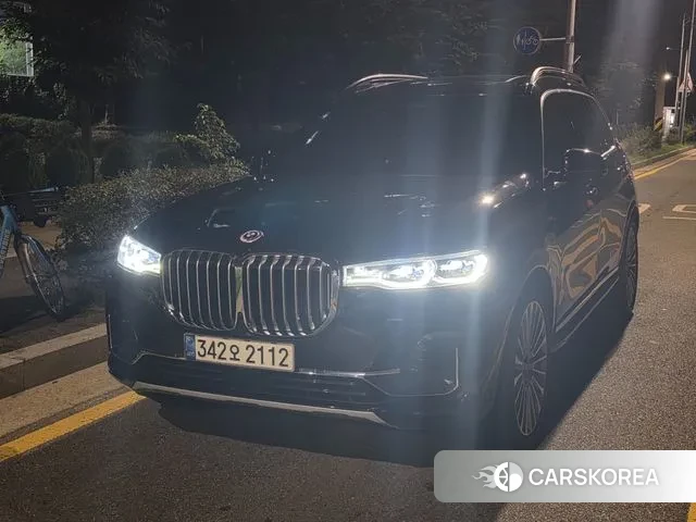 BMW X7 (G07) 2021 Черный из Кореи, фото 6
