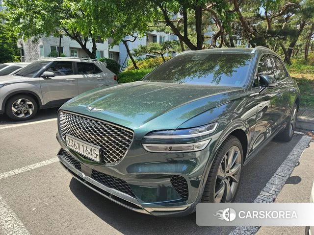 Genesis GV70 2021 Темно-зеленый из Кореи, фото 6