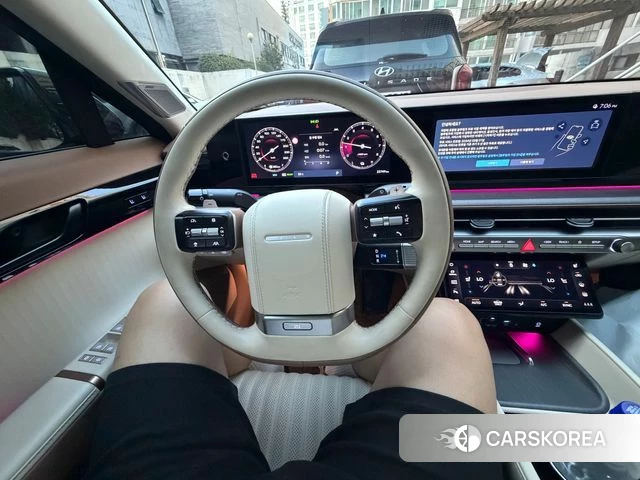 Hyundai Grandeur Hybrid (GN7) 2024 Черный из Кореи, фото 6