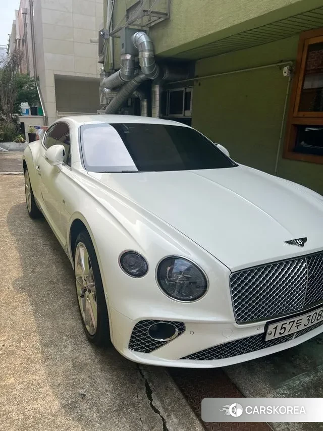 Bentley Continental GT 3rd Generation 2022 Белый из Кореи, фото 6